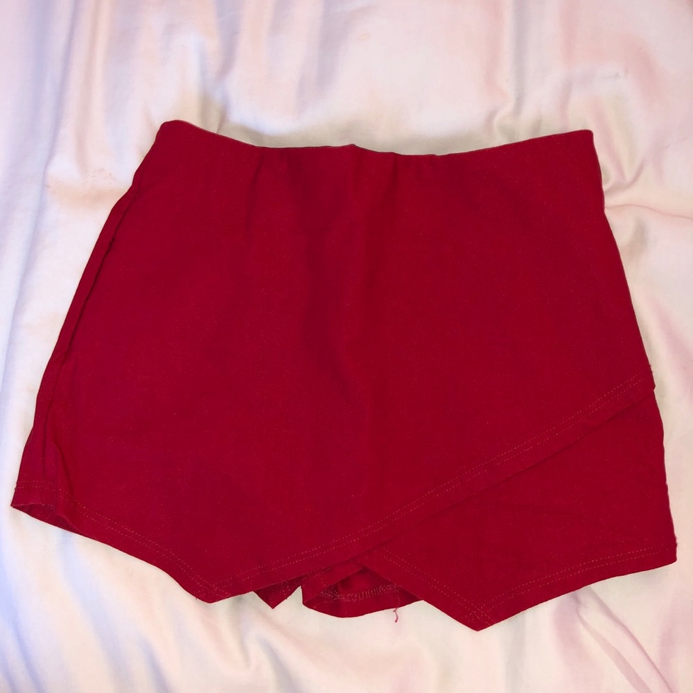 Red Skort